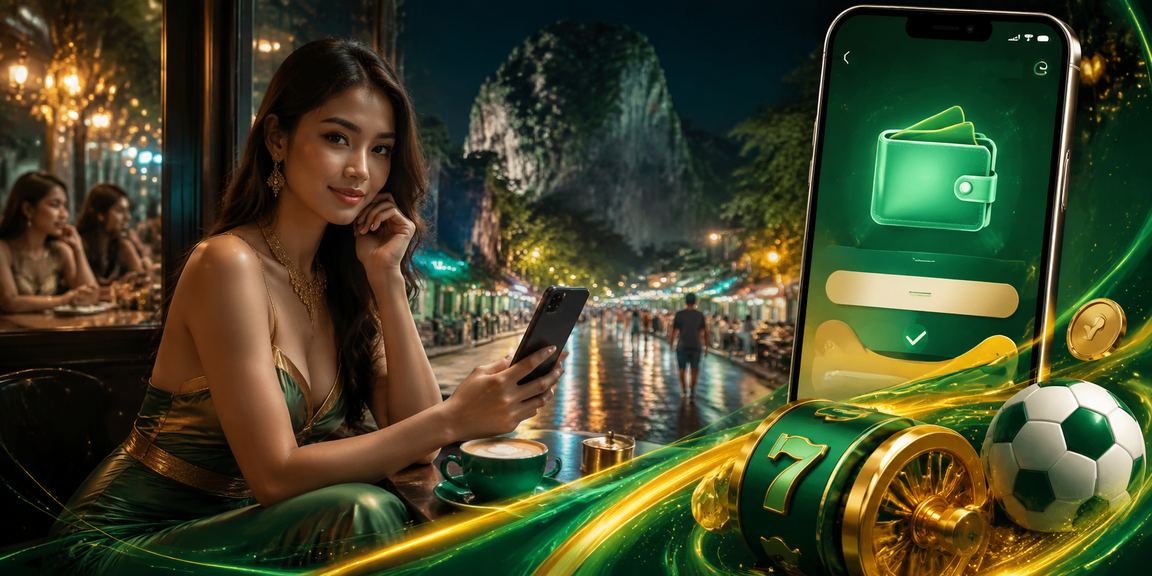 Pemain Ipoh memainkan slot kasino dalam talian melalui telefon bimbit di Malaysia